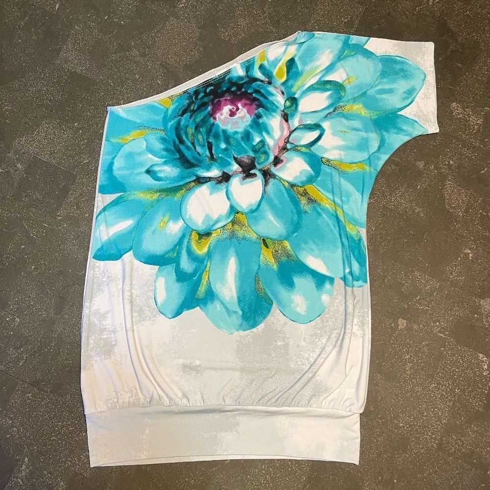 💙 Fashion Bug-One Shoulder Top -Size XS 💙 - Picture 4 of 9